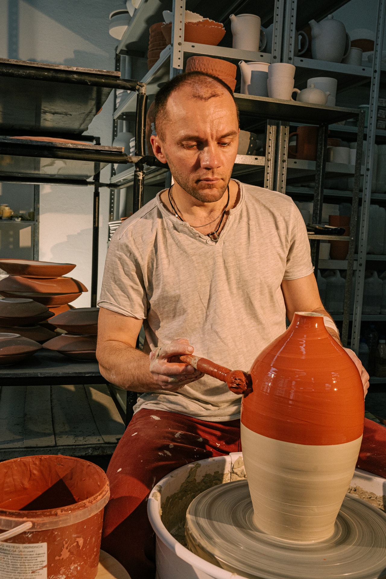 pottery